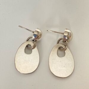 Elegant Sterling Silver Drop Earrings